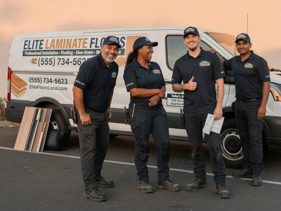 Laminate flooring installation company in Omer, MI